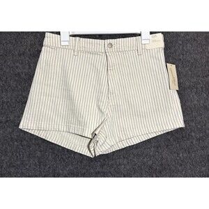 Universal Thread Women's Shorts Sailor High Rise Stip Beige Size 10